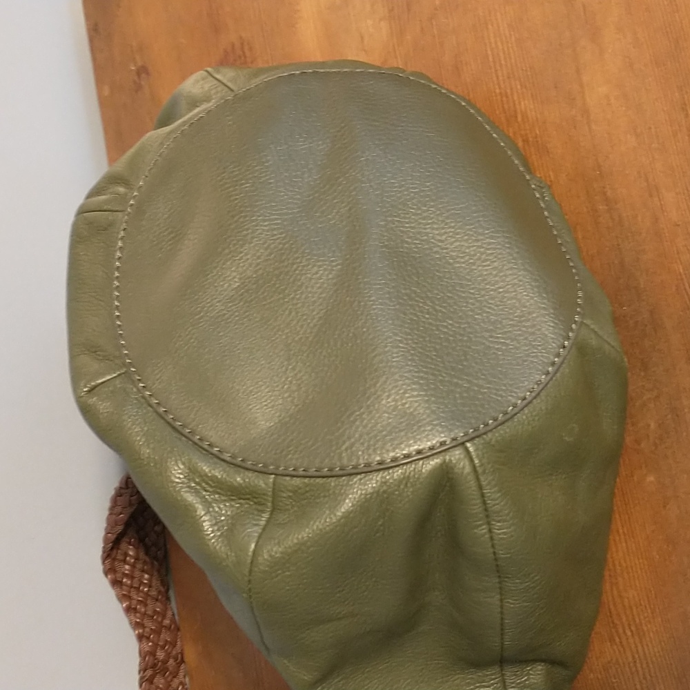 The Sak Olive Green Leather Bag - Picture 6 of 8